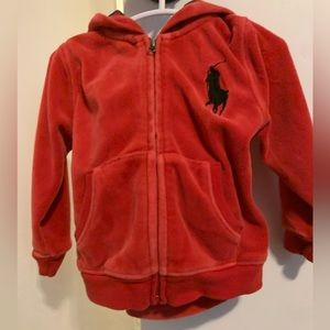 12-18 month Polo velour suit